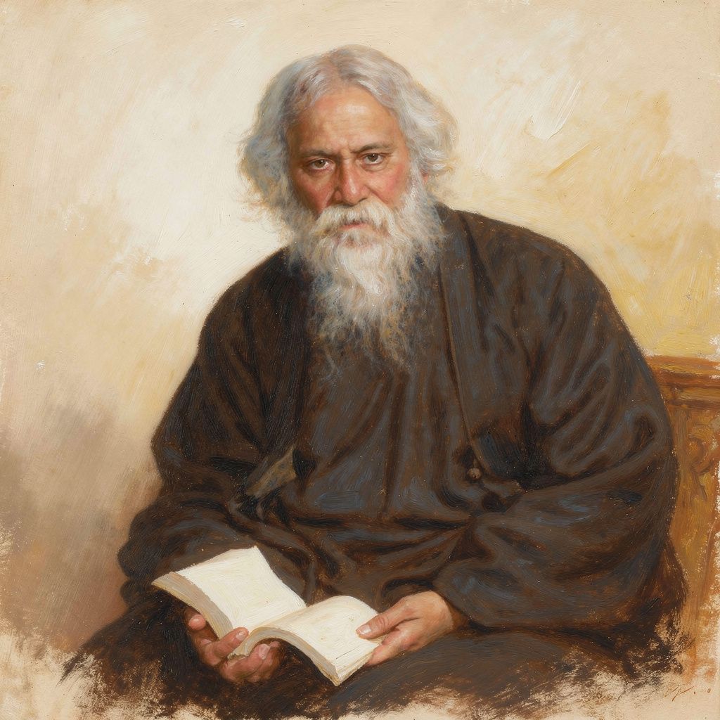 Portrait for Rabindranath Tagore, 1861 ~ 1941