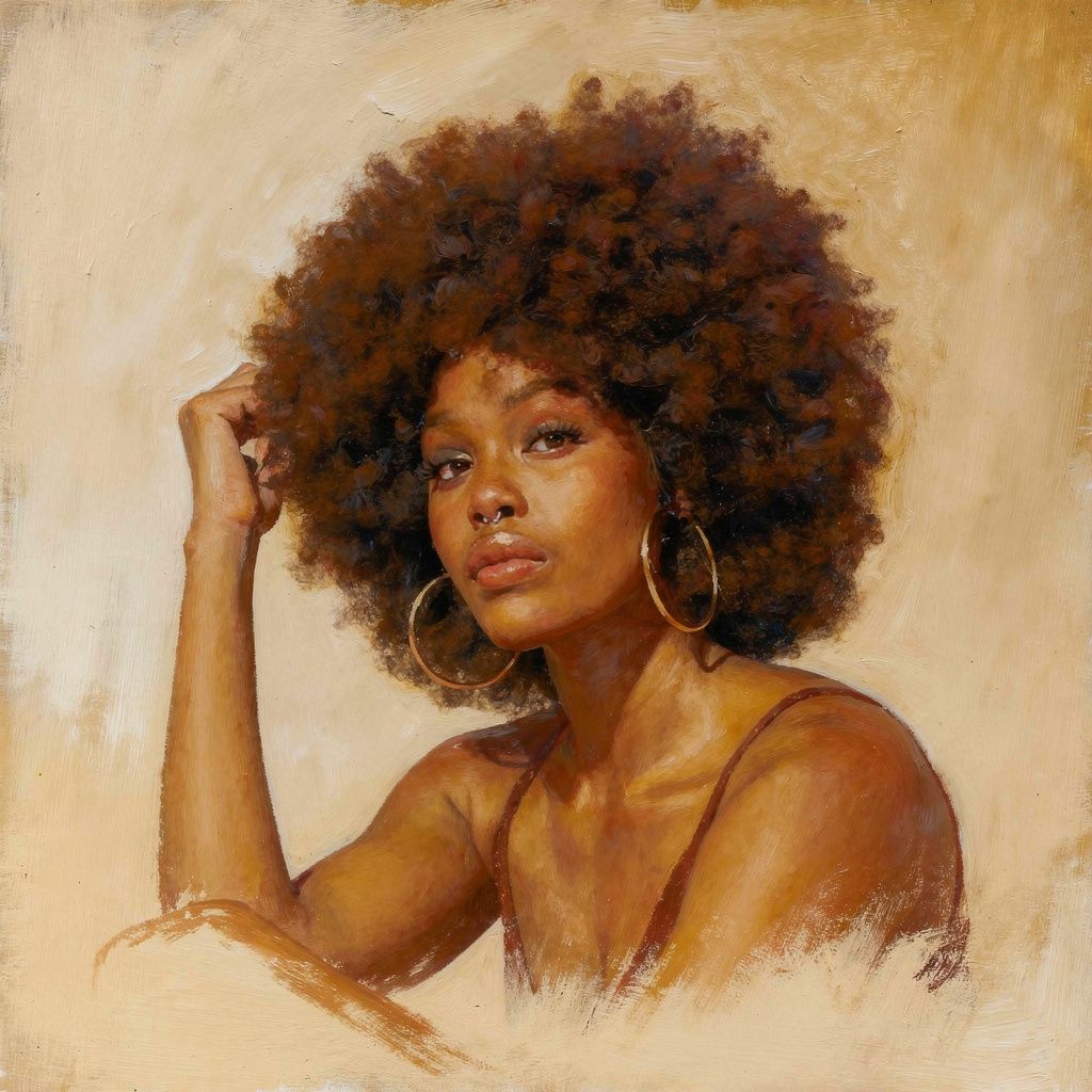 Portrait of Tanerelle, contemporary