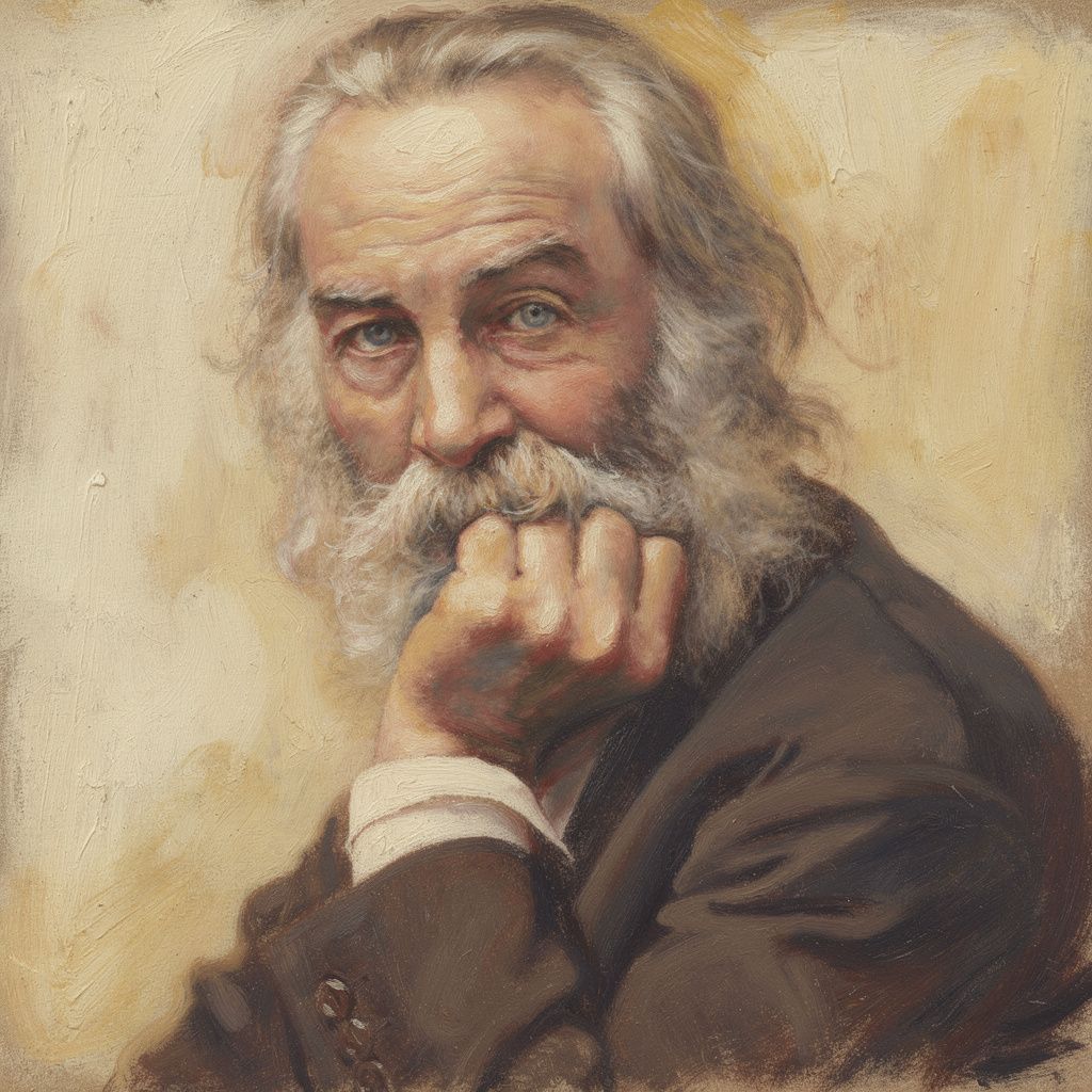 Portrait of Walt Whitman, 1819 ~ 1892