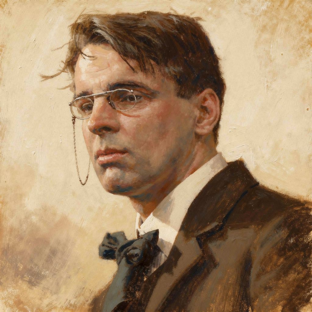 Portrait of W.B. Yeats, 1865 ~ 1939