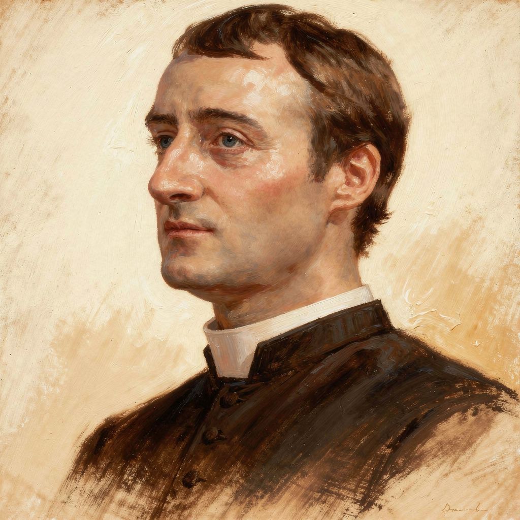 Portrait of Gerard Manley Hopkins, 1844 ~ 1889