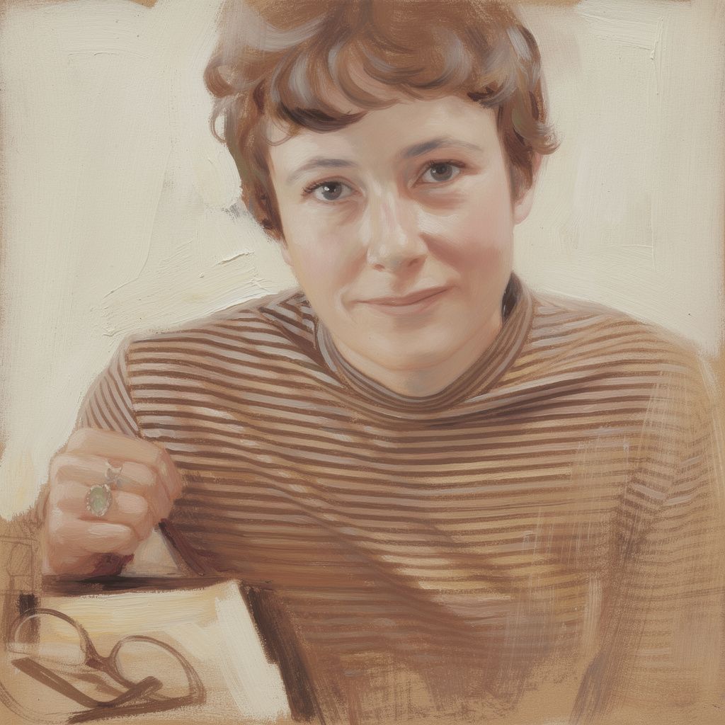 Denise Levertov, 1923 ~ 1997 — portrait