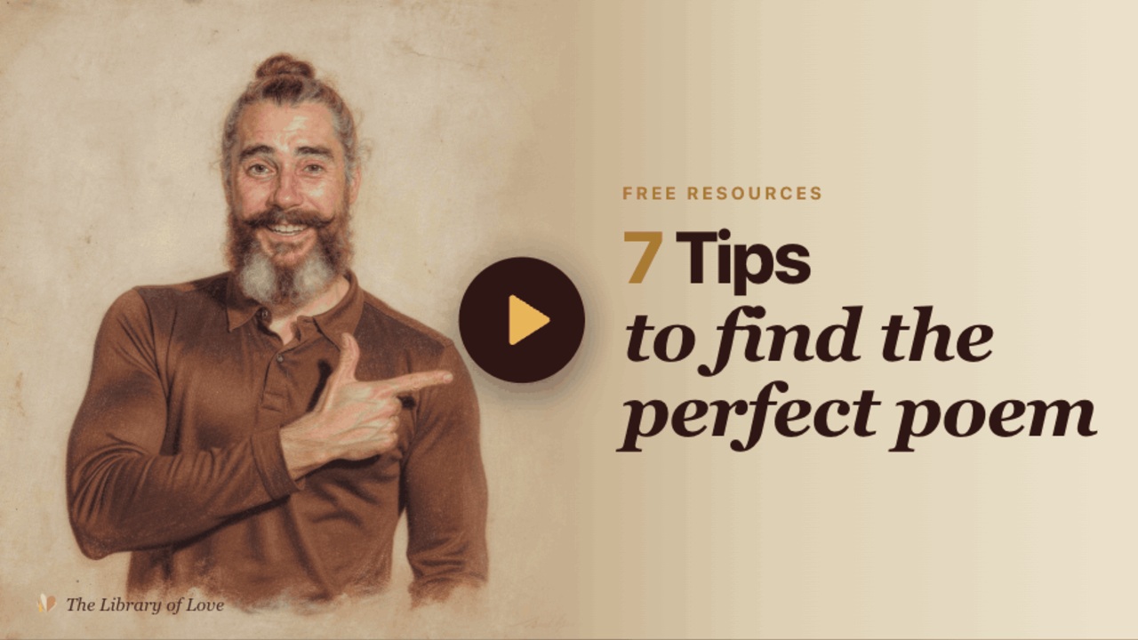 Seven tips to find the perfect poem