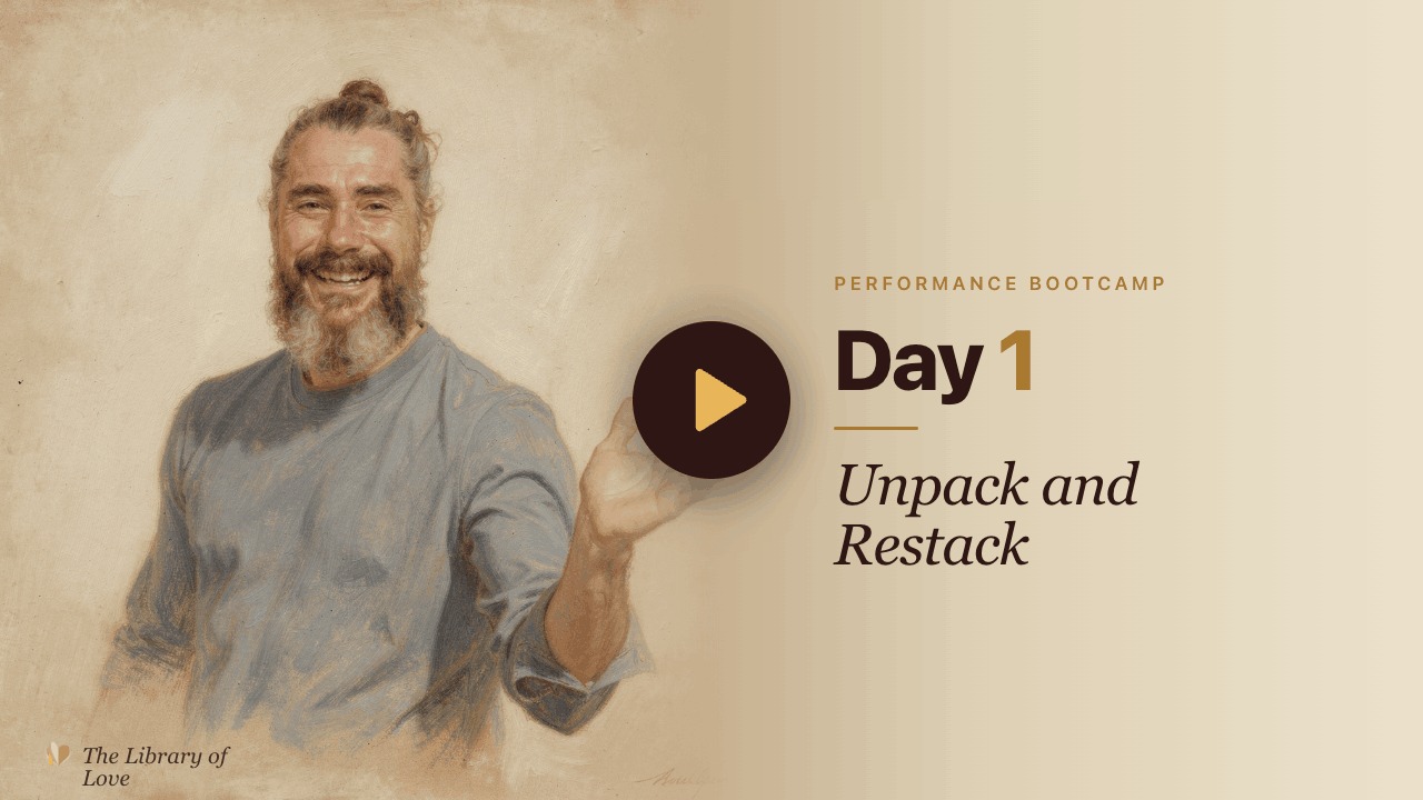 Day 1 — Unpack and Restack