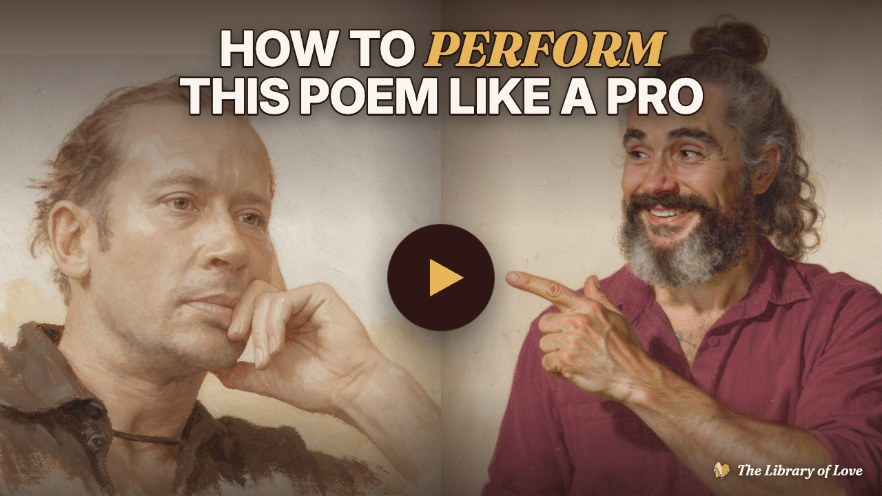 How to perform this poem like a pro